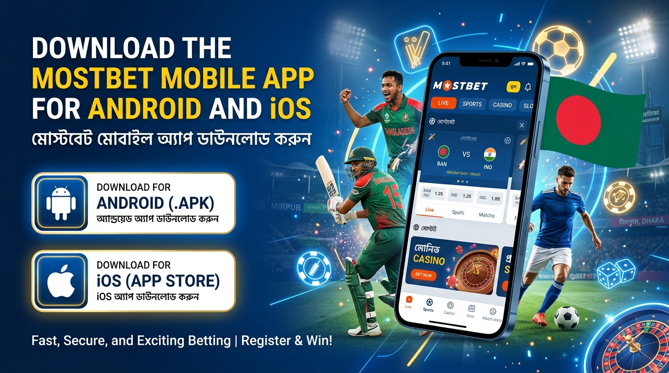Download the Mostbet Mobile App in Bangladesh